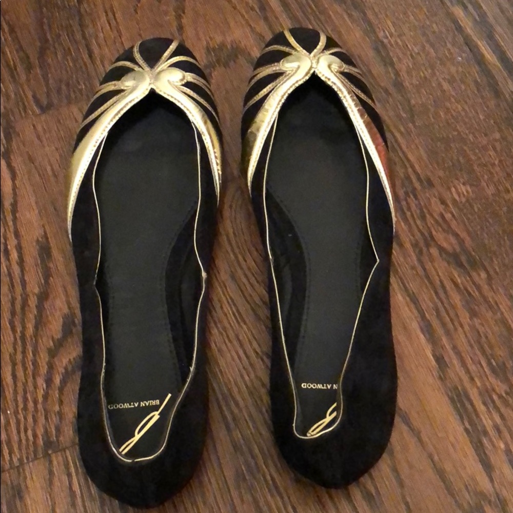 Never worn Brian Atwood flats